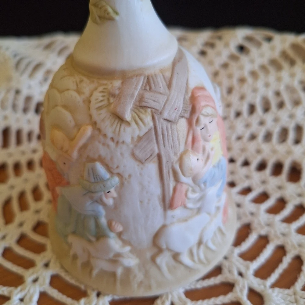 Lefton Nativity bell
